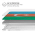 Azerbaijan Flag Distressed MacBook Air 15in (2023-2025) Case plus Skin